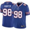 Bills #98 Jeff Hunter Authentic Jersey -Blue