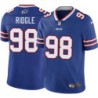 Bills #98 Elston Ridgle Authentic Jersey -Blue