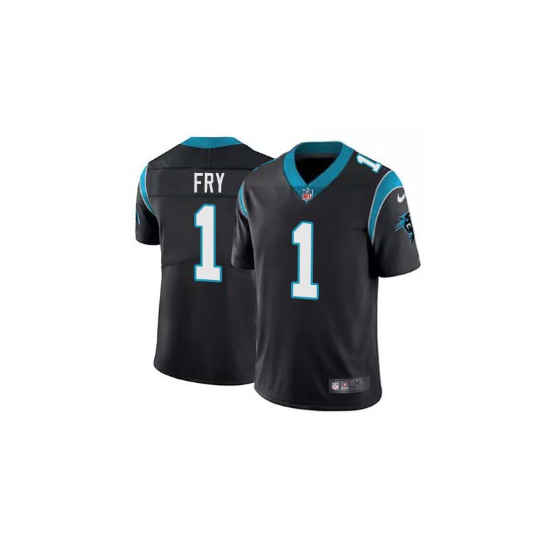 Panthers #1 Elliott Fry Cheap Jersey -Black