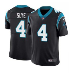 Panthers #4 Joey Slye Cheap Jersey -Black