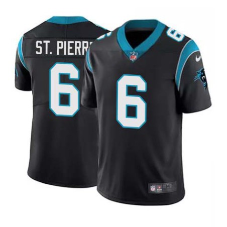 Panthers #6 Brian St. Pierre Cheap Jersey -Black