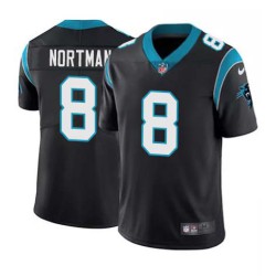 Panthers #8 Brad Nortman Cheap Jersey -Black