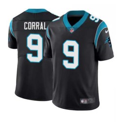 Panthers #9 Matt Corral Cheap Jersey -Black