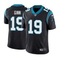 Panthers #19 Ted Ginn Jr. Cheap Jersey -Black