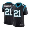 Panthers #21 Tim Biakabutuka Cheap Jersey -Black