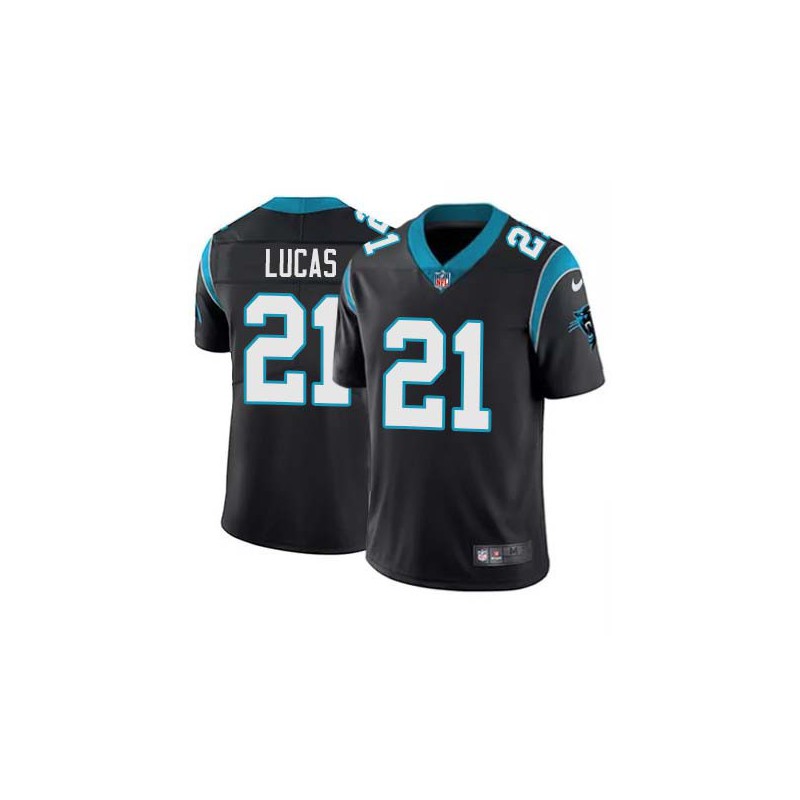 Panthers #21 Ken Lucas Cheap Jersey -Black