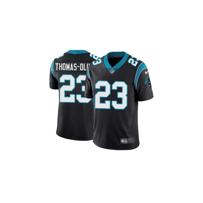 Panthers #23 Stantley Thomas-Oliver Cheap Jersey -Black