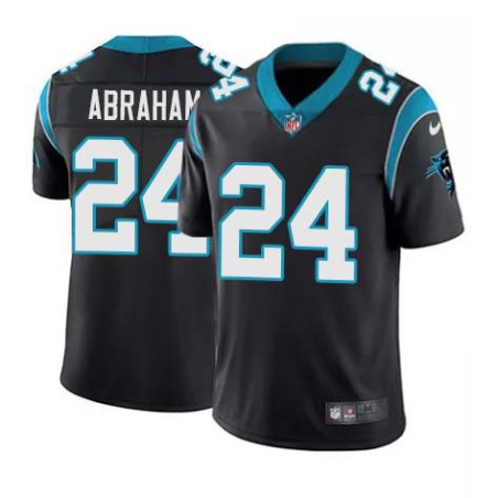 Panthers #24 Clifton Abraham Cheap Jersey -Black