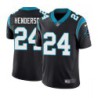 Panthers #24 C.J. Henderson Cheap Jersey -Black