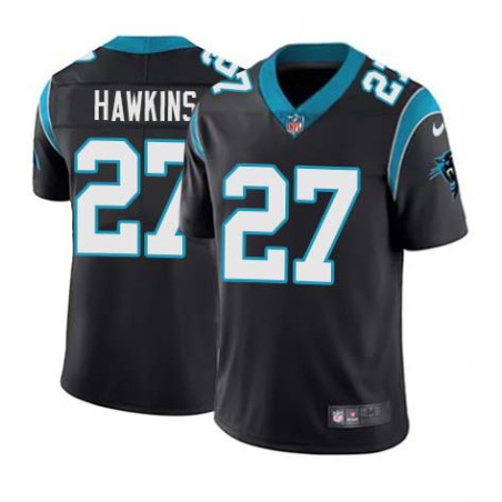 Panthers #27 Artrell Hawkins Cheap Jersey -Black