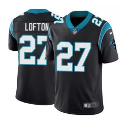 Panthers #27 Steve Lofton Cheap Jersey -Black