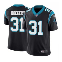 Panthers #31 James Dockery Cheap Jersey -Black