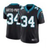 Panthers #34 Cameron Artis-Payne Cheap Jersey -Black