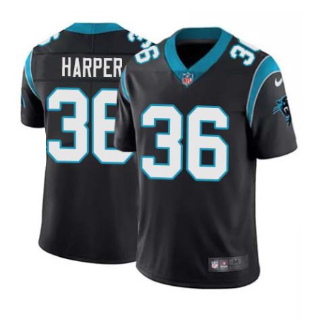 Panthers #36 Madre Harper Cheap Jersey -Black