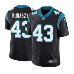 Panthers #43 Jordan Kunaszyk Cheap Jersey -Black