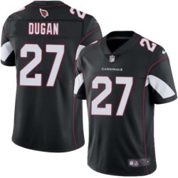 Cardinals #27 Len Dugan Stitched Black Jersey