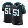 Panthers #51 Sam Mills Cheap Jersey -Black