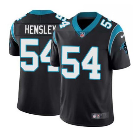 Panthers #54 Nate Hemsley Cheap Jersey -Black