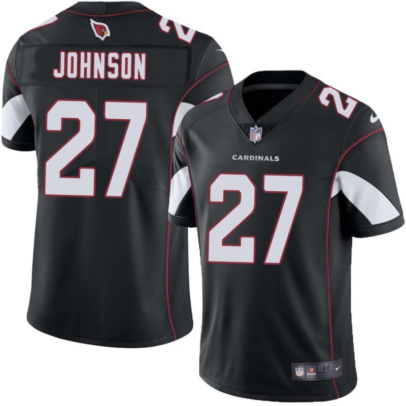 Cardinals #27 Gregg Johnson Stitched Black Jersey