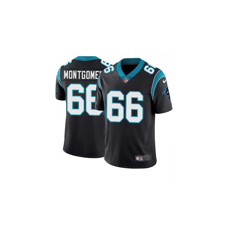 Panthers #66 Will Montgomery Cheap Jersey -Black