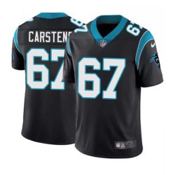 Panthers #67 Jordan Carstens Cheap Jersey -Black