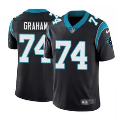 Panthers #74 Derrick Graham Cheap Jersey -Black