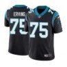 Panthers #75 Cameron Erving Cheap Jersey -Black