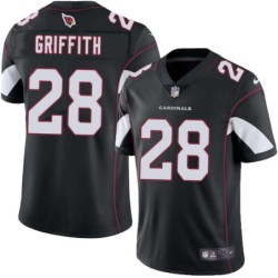 Cardinals #28 Homer Griffith Stitched Black Jersey