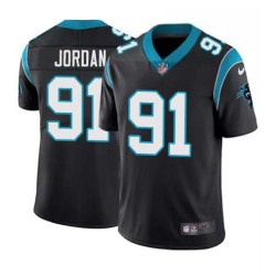 Panthers #91 Omari Jordan Cheap Jersey -Black