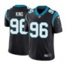 Panthers #96 Shawn King Cheap Jersey -Black