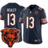 Bears #13 Ed Healey Tackle Twill Jersey -Navy with 2023 Bear Head Logo Patch