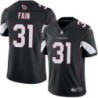 Cardinals #31 Richard Fain Stitched Black Jersey