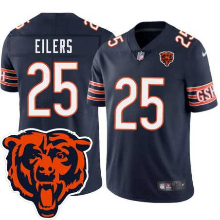 Bears #25 Pat Eilers Tackle Twill Jersey -Navy with 2023 Bear Head Logo Patch