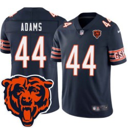 Bears #44 Matthew Adams Tackle Twill Jersey -Navy with 2023 Bear Head Logo Patch