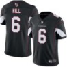Cardinals #6 Don Hill Stitched Black Jersey
