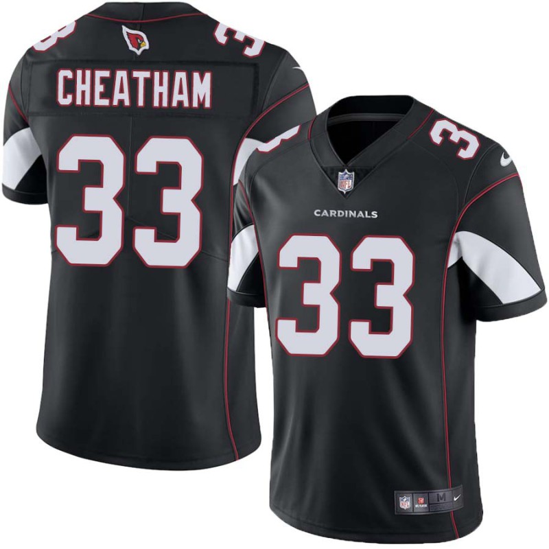 Cardinals #33 Lloyd Cheatham Stitched Black Jersey