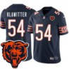 Bears #54 Dick Klawitter Tackle Twill Jersey -Navy with 2023 Bear Head Logo Patch