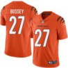 Bengals #27 Barney Bussey Sewn On Orange Jersey