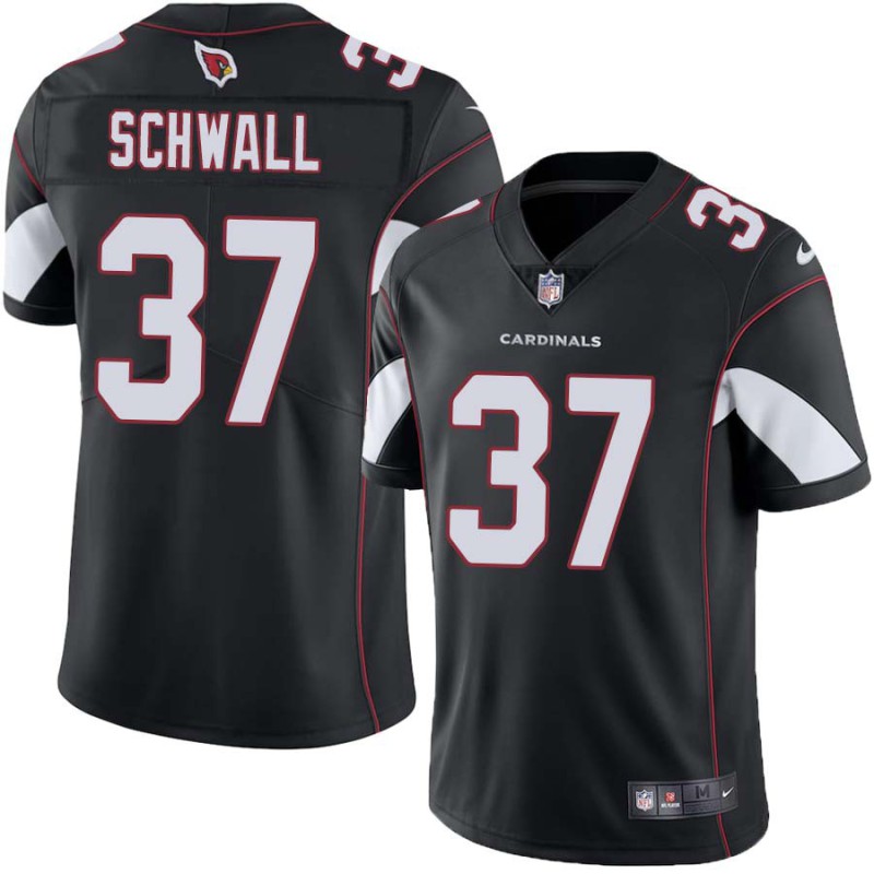 Cardinals #37 Vic Schwall Stitched Black Jersey